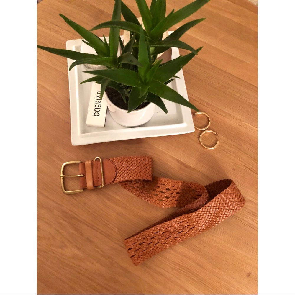 Linea Pelle Leather Belt Vintage